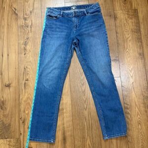 J.Jill Slim Leg Stretch Jeans | Women's Size 10 | Classic Blue Everyday Denim